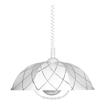 Prezent 47001 L02 - Pull-down chandelier LYRA 1xE27/60W/230V